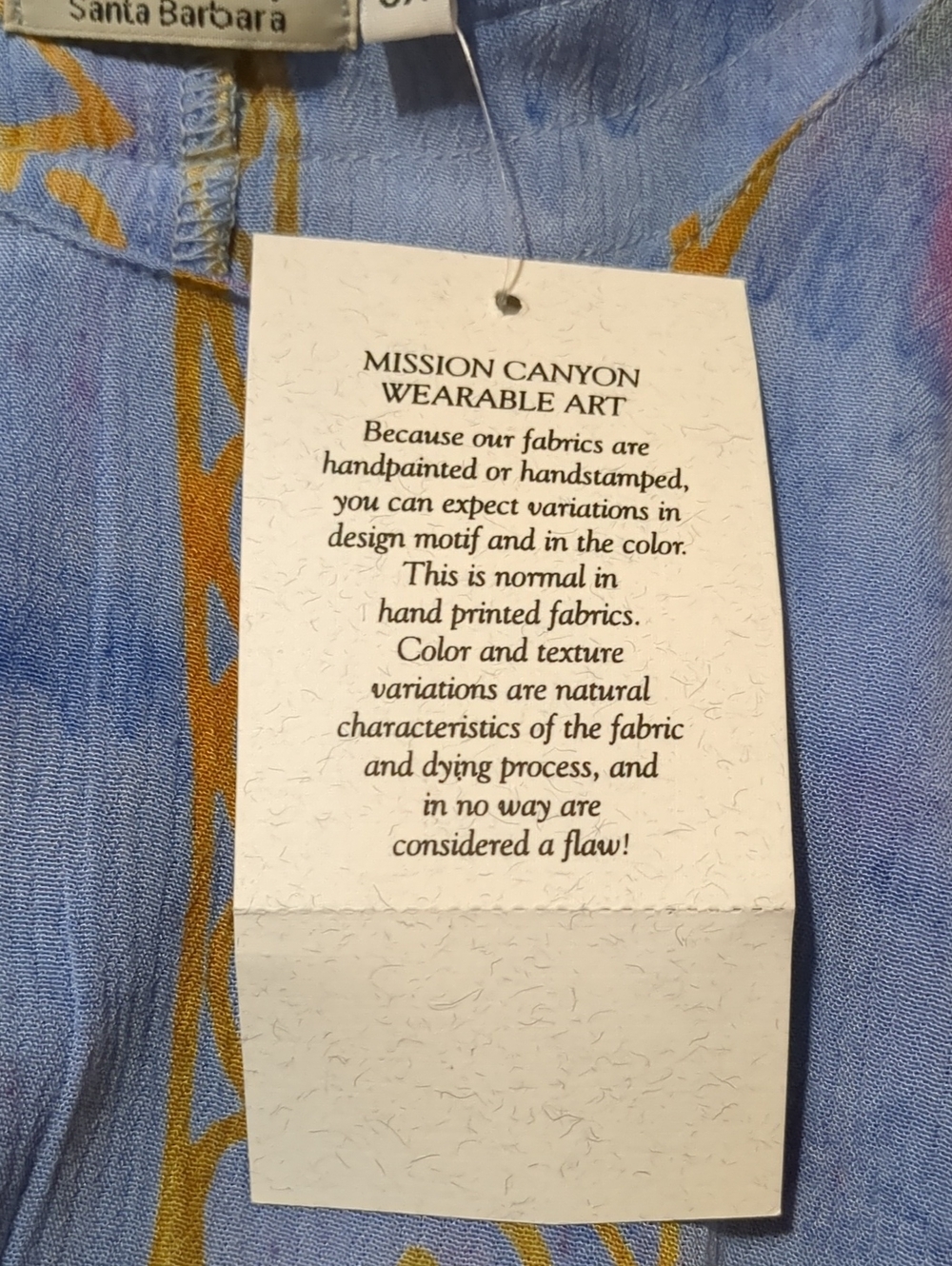 Mission Canyon Blue maxi dress Size 3XL NWT - Picture 9 of 11